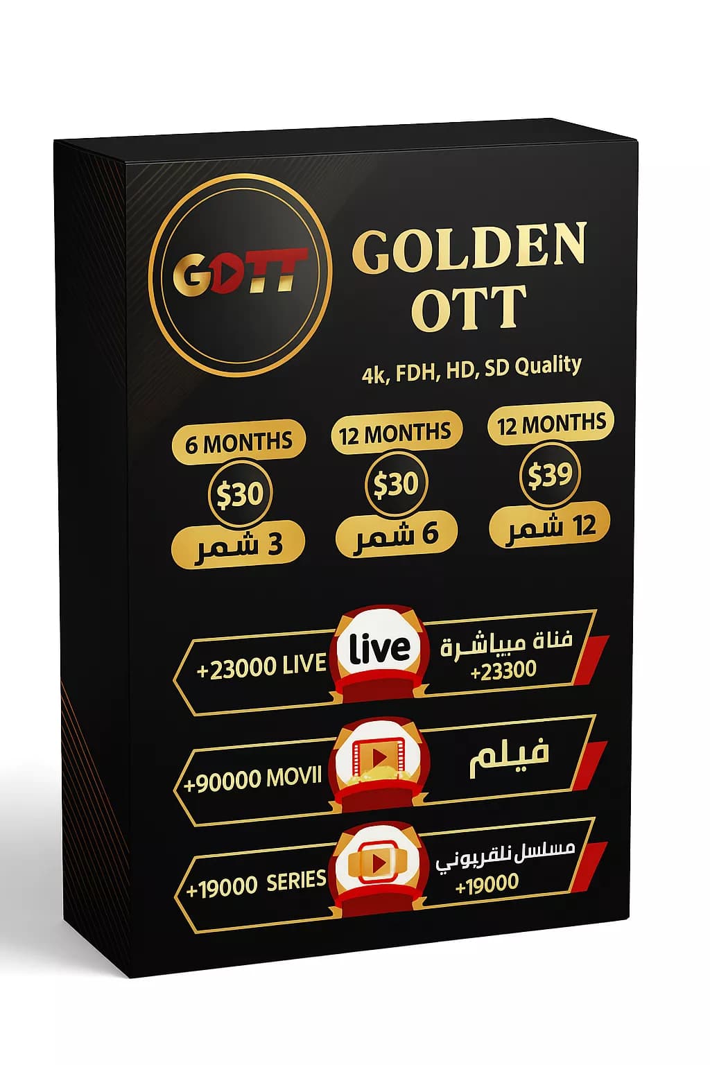 GoldenOTT pricing, GoldenOTT reseller, GoldenOTT review - comprehensive guide